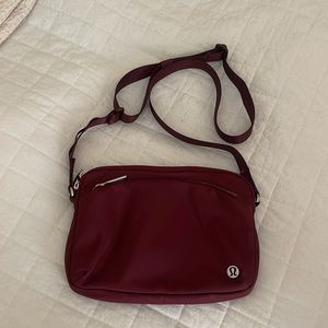 Lululemon City Adventurer Crossbody in Red/Maroon